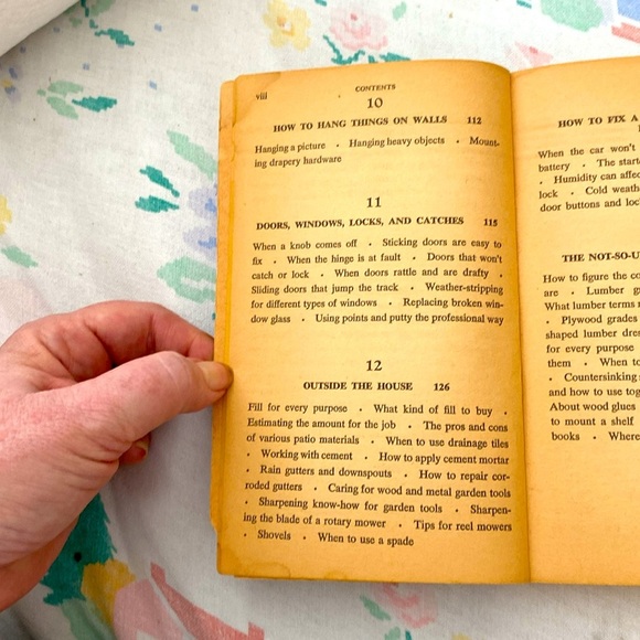 THE UNHANDY HANDYMAN’S BOOK George Daniels VINTAGE 1966 Paperback GUC - Picture 9 of 11